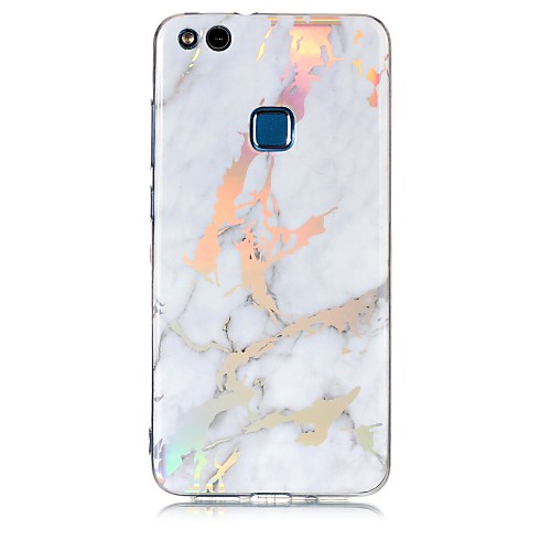 

Case For Huawei P9 Lite / Huawei / Huawei P8 Lite P10 Lite / Huawei P9 Lite / P8 Lite (2017) Plating / IMD Back Cover Marble Soft TPU