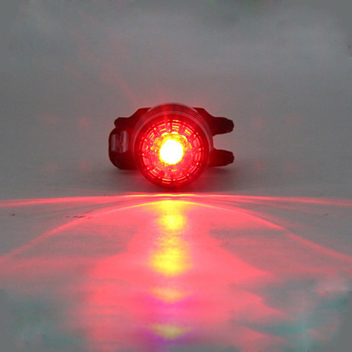 

LED Bike Light Rear Bike Tail Light Safety Light LED Mountain Bike MTB Bicycle Cycling Waterproof Multiple Modes Portable Warning Lithium USB 180 lm Built-in Li-Battery Powered Red Camping / Hiking