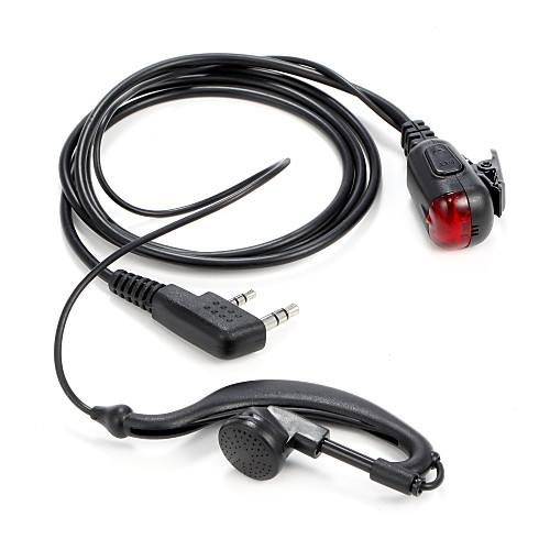 

365 Universal 2 Pins For Walkie Talkies Headset Headphones Earphones Earpieces With signal indicator