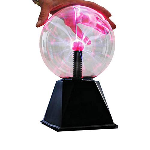 

6"" LED Lighting Plasma Ball Educational Toy with Sound Sensor Large Size Kid's Boys' Girls' Toy Gift 1 pcs