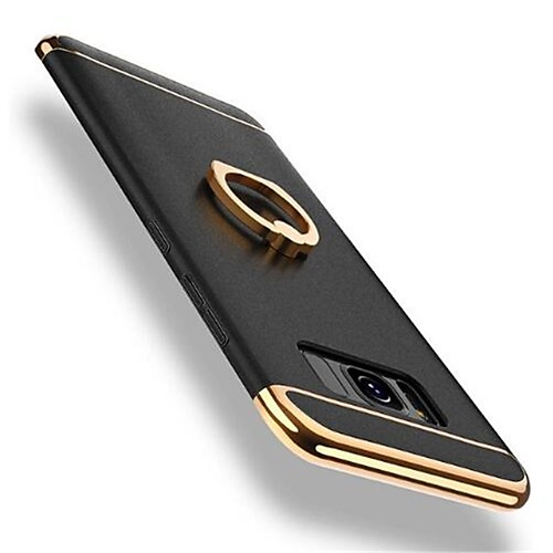 

Кейс для Назначение SSamsung Galaxy S8 Plus / S8 Защита от удара / Покрытие / Кольца-держатели Кейс на заднюю панель Однотонный Твердый ПК для S8 Plus / S8