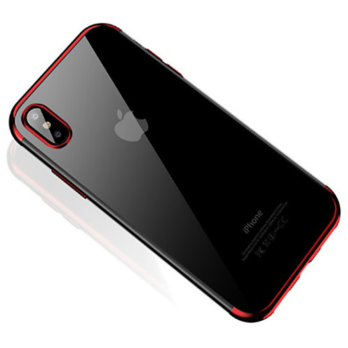 

Phone Case For Apple Back Cover iPhone X iPhone 8 Plus iPhone 8 iPhone 7 Plus iPhone 7 iPhone 6s Plus iPhone 6s iPhone 6 Plus iPhone 6 iPhone 5 Transparent Translucent Transparent Soft TPU