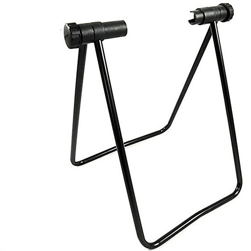 

Bike Triple Wheel Hub Stand Kickstand Adjustable Foldable Durable Folding Storage For Road Bike Mountain Bike MTB Cycling Bicycle Steel Black