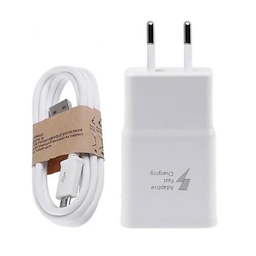 

Домашнее зарядное устройство Зарядное устройство USB Micro USB кабель USB Plug / EU Plug быстрая зарядка / зарядное устройство 1 USB-порт 2 для Samsung XIAOMI Huawei мобильного телефона