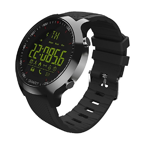 

EX18 Smartwatch Fitness Running Watch Bluetooth Timer Stopwatch Call Reminder Waterproof APP Control Sports IPX-8 45mm Watch Case for Android iOS Men Women / Calories Burned / Long Standby