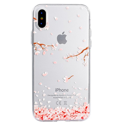 

Phone Case For Apple Back Cover iPhone X iPhone 8 Plus iPhone 8 iPhone 7 Plus iPhone 7 iPhone 6s Plus iPhone 6s iPhone 6 Plus iPhone 6 iPhone SE / 5s Pattern Flower / Floral Soft TPU