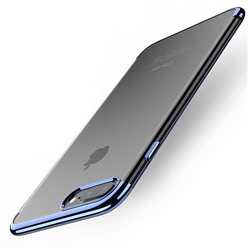 

Phone Case For Apple Back Cover iPhone 11 Pro Max SE 2020 X XR XS Max 8 7 6 Plating Solid Color Soft TPU