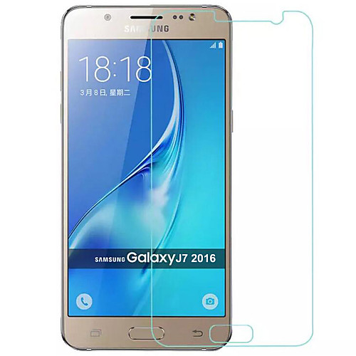 

ASLING Защитная плёнка для экрана для Samsung Galaxy J7 (2016) Закаленное стекло 1 ед. Защитная пленка HD / Уровень защиты 9H / 2.5D закругленные углы