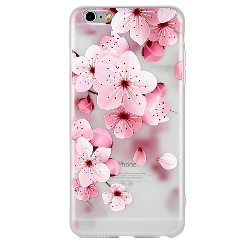

Phone Case For Apple Back Cover iPhone 8 Plus iPhone 8 iPhone 7 Plus iPhone 7 iPhone 6s Plus iPhone 6s iPhone 6 Plus iPhone 6 Embossed Pattern Cartoon Flower / Floral Soft TPU