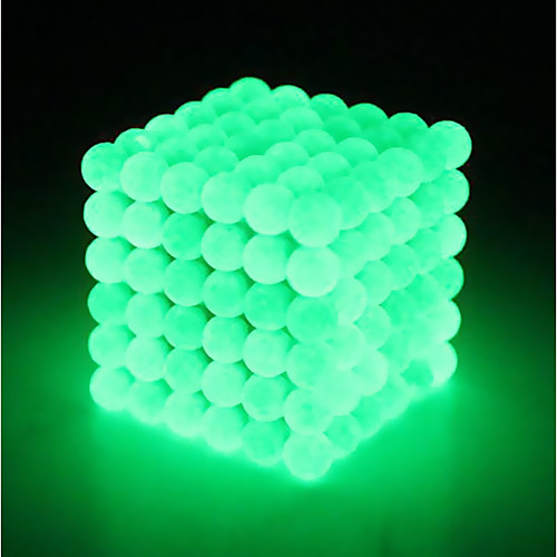 

108 pcs 5mm Magnet Toy Magnetic Balls Building Blocks Super Strong Rare-Earth Magnets Puzzle Cube Classical Glow in the Dark Stress and Anxiety Relief Focus Toy Office Desk Toys Relieves ADD, ADHD