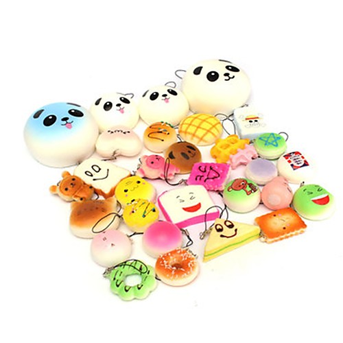 

Squishy Squishies Squishy Toy Squeeze Toy / Sensory Toy Stress Reliever 10 pcs Food Panda Dessert Mini Kawaii Slow Rising For Kid's Adults' Boys' Girls' Gift Party Favor / 14 years