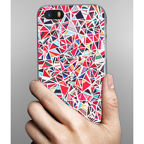 

Case For Apple iPhone X / iPhone 8 Plus / iPhone 8 Pattern Back Cover Geometric Pattern Hard PC