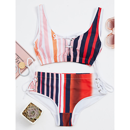 

Women's Tankini Swimsuit Rainbow Rainbow Swimwear Bathing Suits