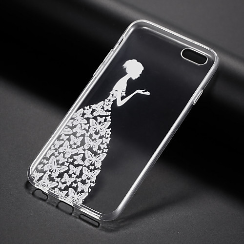 

Phone Case For Apple Back Cover iPhone 8 Plus iPhone 8 iPhone 7 Plus iPhone 7 iPhone 6s Plus iPhone 6s iPhone 6 Plus iPhone 6 iPhone SE / 5s iPhone 5 Ultra-thin Transparent Pattern Playing with Apple