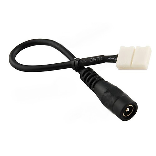 

1PCS Female DC Power Connector with 2PIN 8mm / 10mm Single Color Not—Waterproof LED Strip Connector
