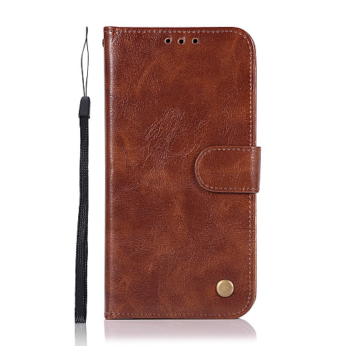 

Phone Case For Samsung Galaxy Full Body Case Leather Wallet Card A3 A5 A7(2017) A5(2016) A3(2016) Wallet Card Holder with Stand Solid Color Hard PU Leather