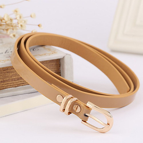 

Women's Waist Belt Leather Belt Solid Colored / Work