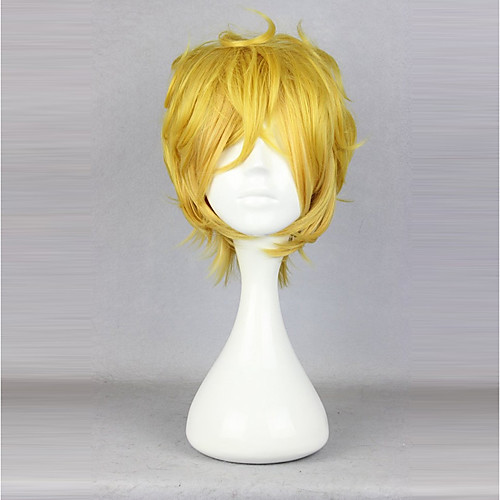 

Yogi Cosplay Wigs Unisex 14 inch Heat Resistant Fiber Anime Wig