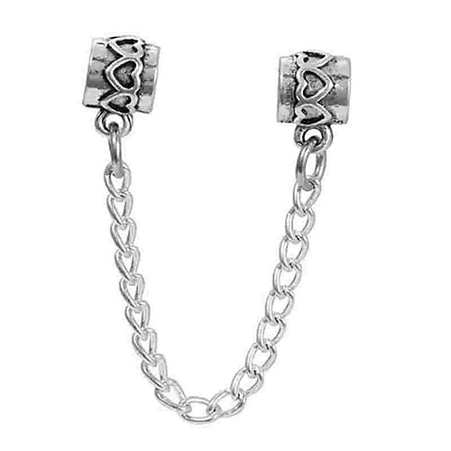 

DIY Jewelry 1 pcs Beads Alloy Silver Cylinder Bead 0.5 cm DIY Necklace Bracelet