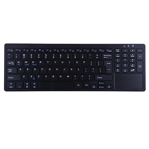 

iPazzPort Wireless Keyboard and Number Pad for PC Desktop Computer Notebook Laptop Smart TV Windows 2000 / XP / Vista / 7 / 8 / 10 KP-810-55BT