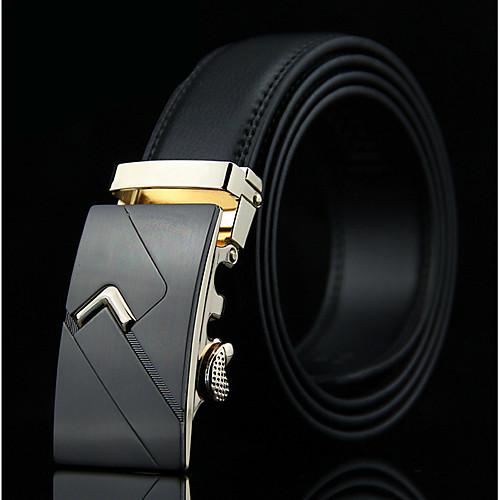 

Men's Waist Belt Leather Belt Solid Colored