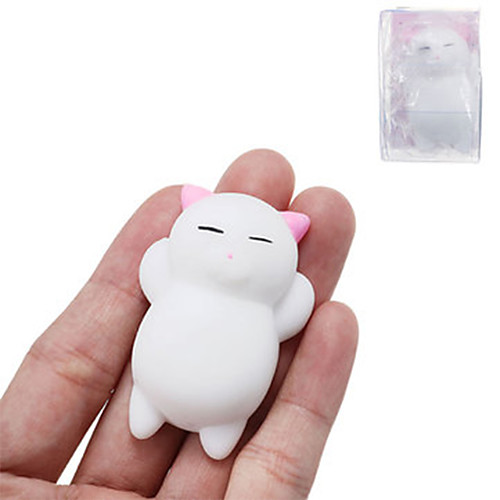 

LT.Squishies Squeeze Toy / Sensory Toy Cat Animal Stress and Anxiety Relief Office Desk Toys Novelty Squishy Decompression Toys for Unisex Boys' Girls'