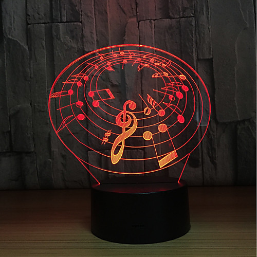 

3D Nightlight Touch Sensor USB Powered 1 set