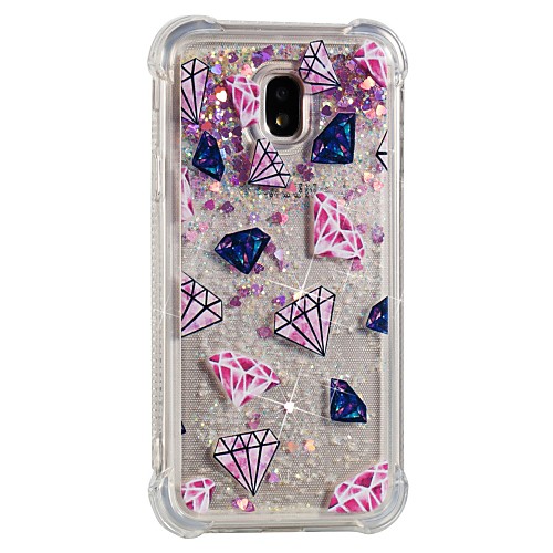 

Case For Samsung Galaxy J7 (2017) / J7 (2016) / J7 Shockproof / Flowing Liquid / Pattern Back Cover Geometric Pattern Soft TPU