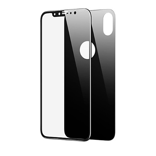 

Phone Screen Protector For Apple iPhone X Tempered Glass 1 pc High Definition (HD) 9H Hardness Scratch Proof Front & Back Protector Phone Accessory