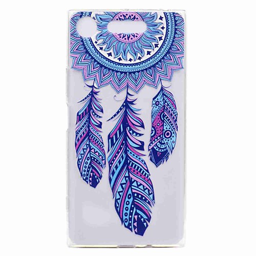 

Case For Sony Xperia XA Ultra / Sony / Sony Xperia X Xperia XZ1 Compact / Sony Xperia XZ1 / Sony Xperia XZ Transparent / Pattern Back Cover Dream Catcher Soft TPU