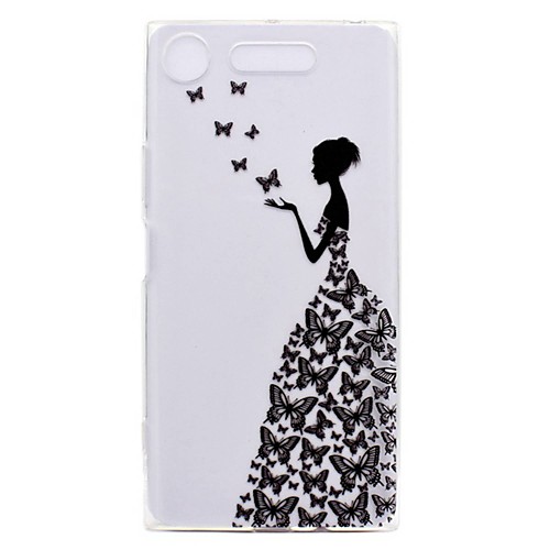 

Case For Sony Xperia XA Ultra / Sony / Sony Xperia X Xperia XZ1 Compact / Sony Xperia XZ1 / Sony Xperia XZ Transparent / Pattern Back Cover Sexy Lady Soft TPU