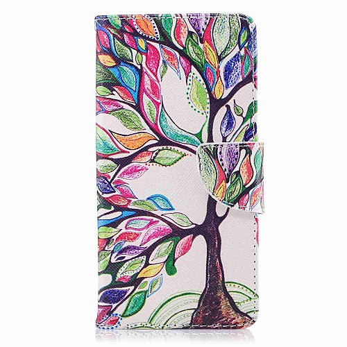 

Phone Case For Nokia Full Body Case Leather Wallet Card Nokia 8 Nokia 6 Nokia 5 Nokia 3 Wallet Card Holder with Stand Tree Hard PU Leather