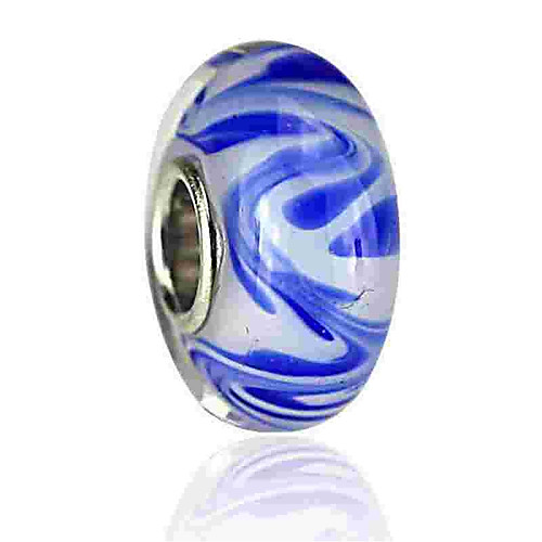 

DIY Jewelry 1 pcs Beads Coloured Glaze Alloy Royal Blue Round Bead 0.2 cm DIY Necklace Bracelet