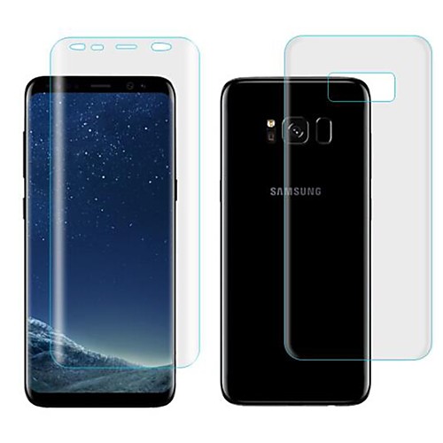 

Samsung GalaxyScreen ProtectorS8 3D Curved edge Front & Back Protector 2 pcs TPU Hydrogel