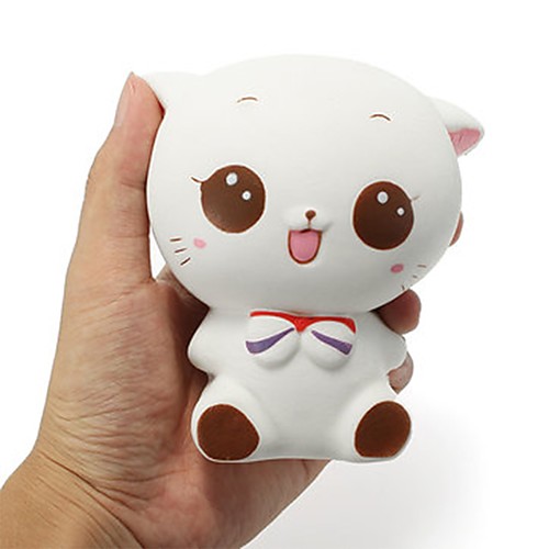 

LT.Squishies Squeeze Toy / Sensory Toy Cat Animal Stress and Anxiety Relief Office Desk Toys Squishy Decompression Toys for Unisex