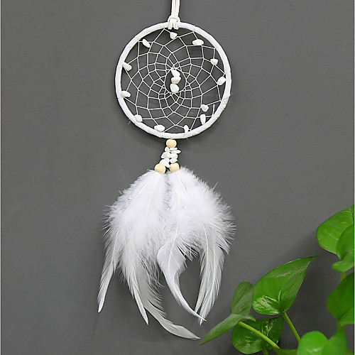 

Boho Dream Catcher Handmade Gift Wall Hanging Decor Art Ornament Craft Feather Bead for Kids Bedroom Wedding Festival 359cm