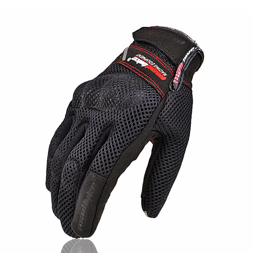 

Full Finger Men's Motorcycle Gloves Nylon Fiber Breathability / Wearable / Non-Skid
