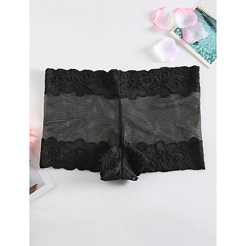 

Women's Plus Size Mesh Jacquard White Black Big Size M XL XXL 3XL
