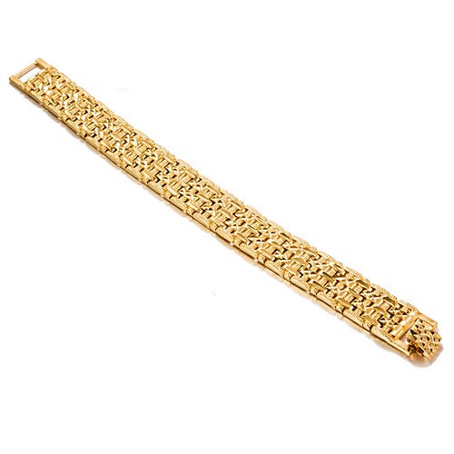 

Men's Chain Bracelet Gold Plated Fashion Bracelet Jewelry Gold For Party Gift