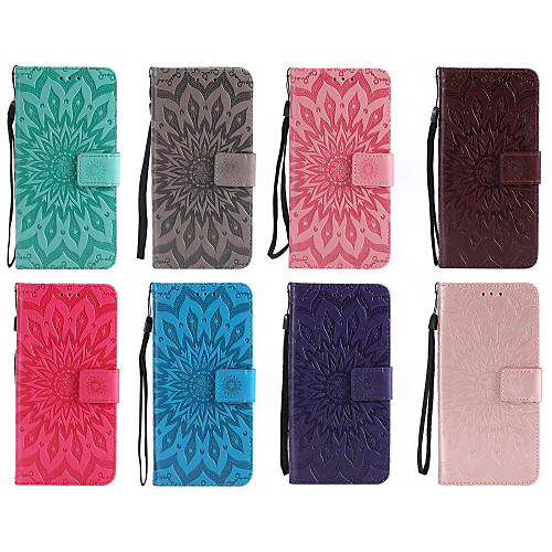 

Case For Samsung Galaxy S9 Plus / S9 Wallet / Card Holder / with Stand Full Body Cases Mandala Hard PU Leather for S9 / S9 Plus / S8 Plus