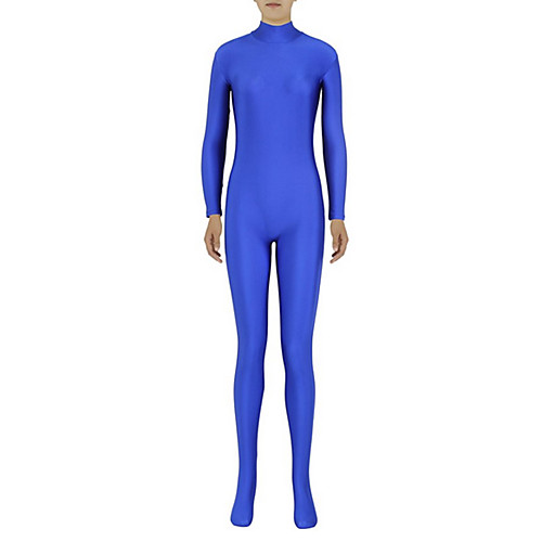 

Zentai Suits Catsuit Skin Suit Ninja Adults' Spandex Lycra Cosplay Costumes Men's Women's Solid Colored Halloween Masquerade