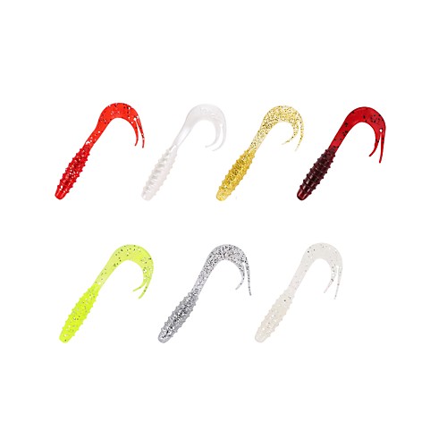 

12 pcs Fishing Lures Soft Bait Sinking Bass Trout Pike Sea Fishing Bait Casting Spinning