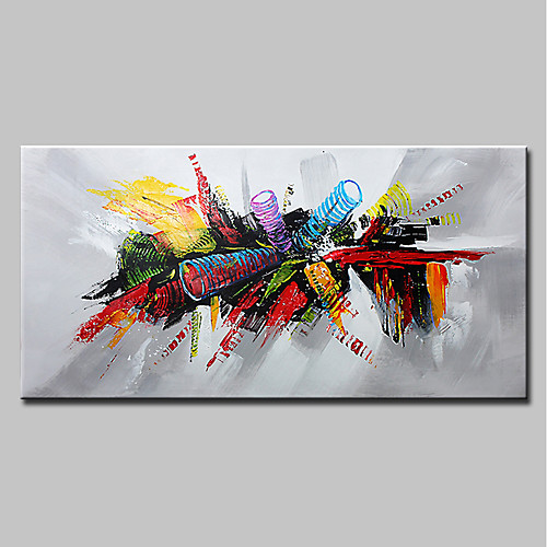 

Oil Painting Handmade Hand Painted Wall Art Abstract Colorful Home Decoration Décor Stretched Frame Ready to Hang