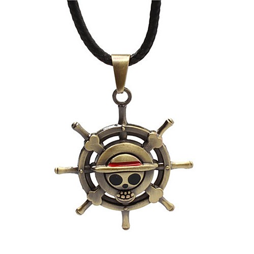 

Men's Pendant Necklace Mexican Sugar Skull Skull Classic Fashion Steampunk Alloy Gold Silver Necklace Jewelry For Daily