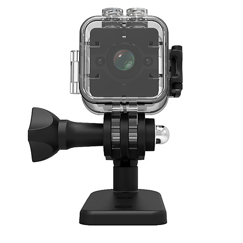 

VESKYS 1080P SQ12 Mini DV Action Camera Recorder Sport Outdoor DV/30m Waterproof Shell Micro Camcorder /155Wide Angle/ Night Vision