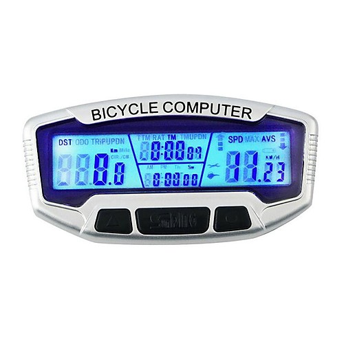 

SD-558A Bike Computer / Bicycle Computer Stopwatch Backlight Wired Outdoor Cycling