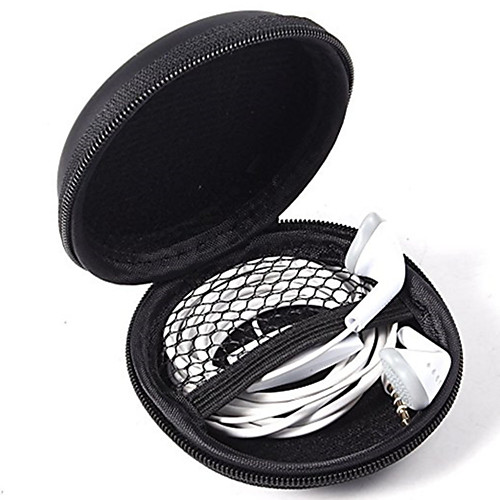 

Ear Phone Bag Cable Organizer PU Leather Home & Garden