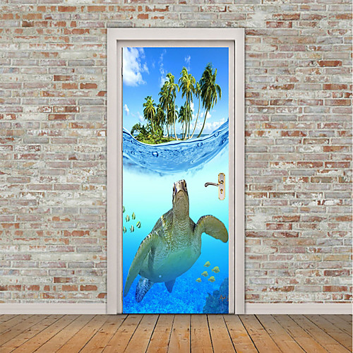 

Animals / Nautical Wall Stickers Plane Wall Stickers / 3D Wall Stickers Door Stickers, Vinyl Home Decoration Wall Decal Wall / Glass / Bathroom Decoration 1pc / Re-Positionable