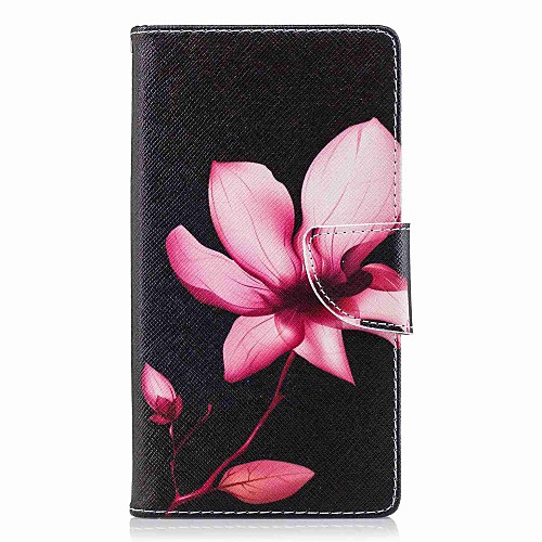 

Case For Sony Xperia XA2 Ultra / Xperia XA2 / Xperia XZ1 Compact Wallet / Card Holder / with Stand Full Body Cases Flower Hard PU Leather