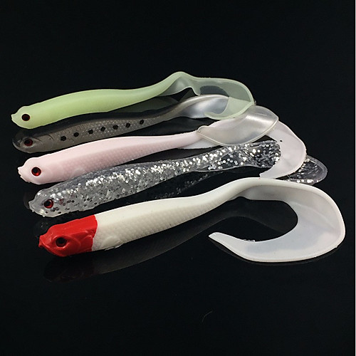 

5 pcs Fishing Lures Shad Floating Bass Trout Pike Sea Fishing Fly Fishing Bait Casting